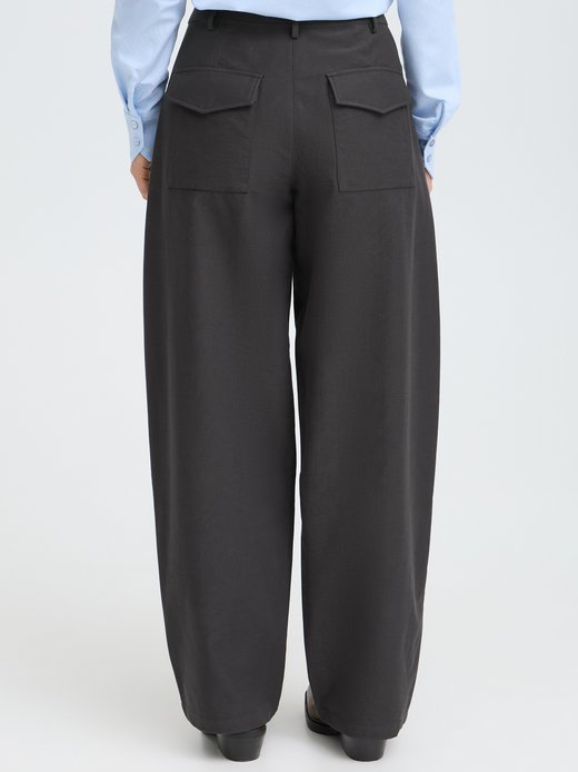 Damen Hose PZDEIMA hohe Taille