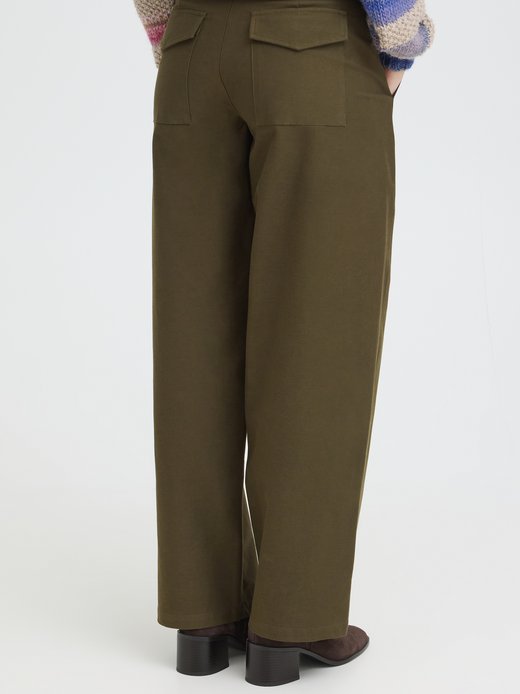 Damen Hose PZDEIMA hohe Taille