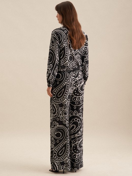 Damen Hose - Paisley