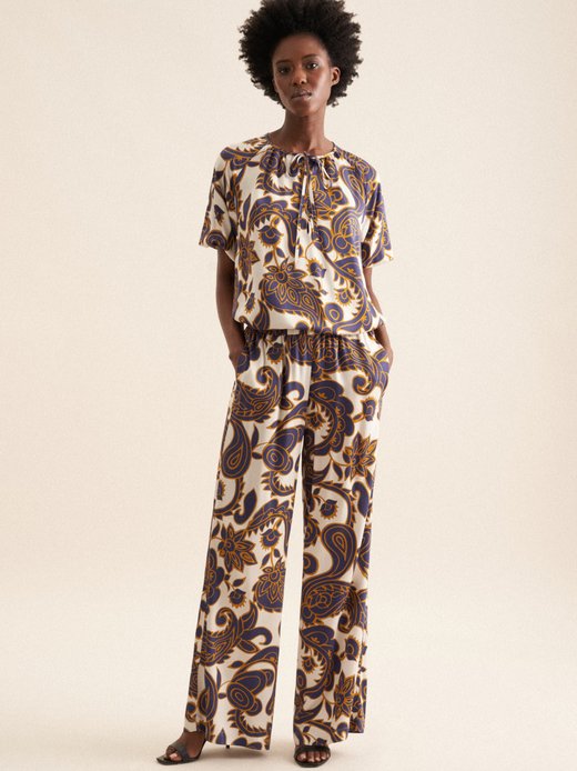 Damen Hose - Paisley