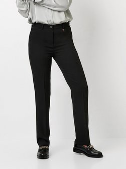 Artikelbild Damen Hose - Steffi von Relaxed in schwarz uni