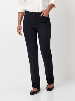Artikelbild Damen Hose - Steffi von Relaxed in blau uni