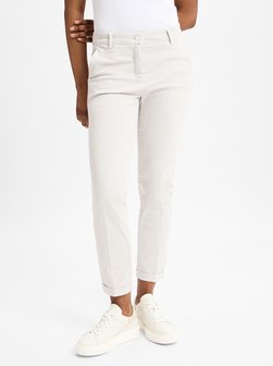 Artikelbild Damen Hose - Stella von Cambio in silber uni