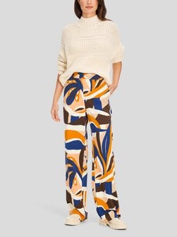 Artikelbild Damen Hose - WUKARI von Marc Cain in royal gemustert