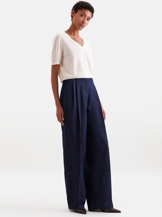 Damen Hose - Wide Leg Fit
