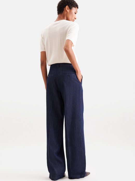 Damen Hose - Wide Leg Fit