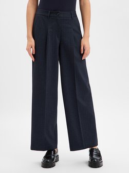 Damen Hose - Wide Leg High Rise