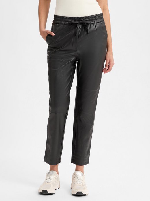 Damen Hose aus Kunstleder