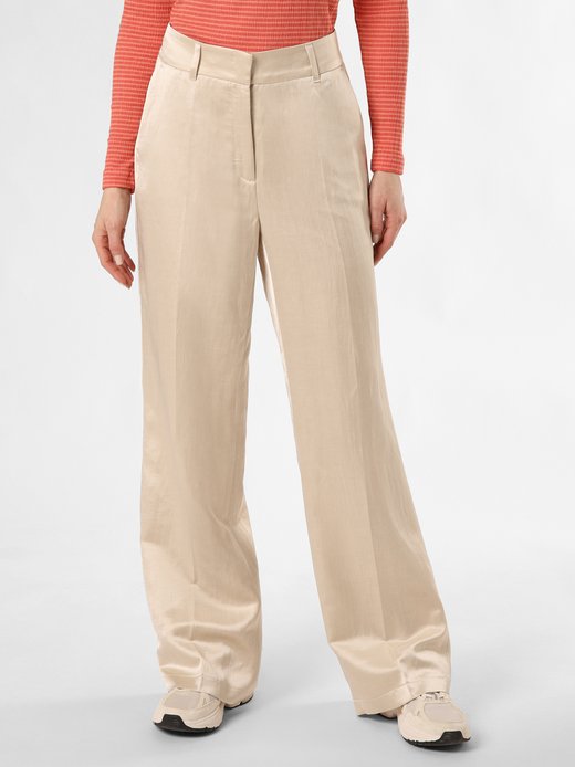 Damen Hose mit Leinen-Anteil - Amelie