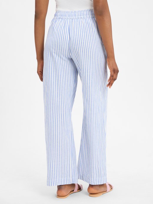 Damen Hose mit Leinen-Anteil - Grasielle-M