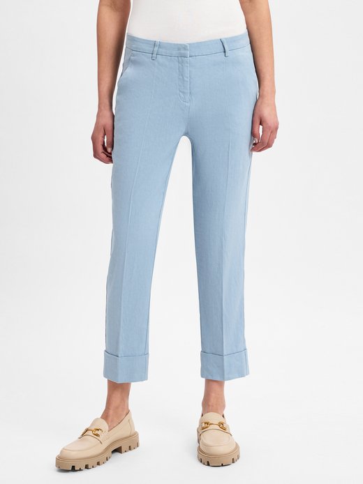 Damen Hose mit Leinen-Anteil - Krystal