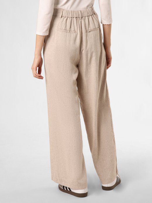 Damen Hose mit Leinen-Anteil - MSCHJovene