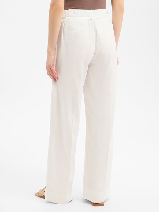 Damen Hose mit Leinen-Anteil - Meeri coastal