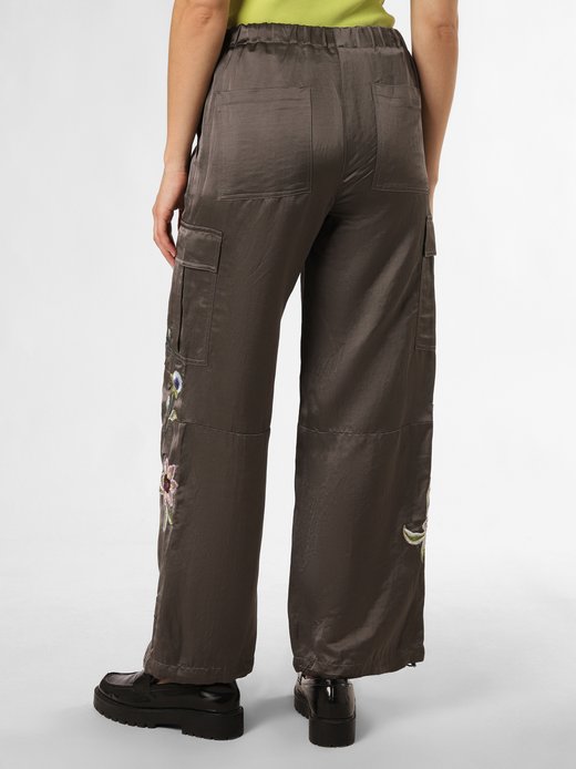 Damen Hose mit Leinen-Anteil - Morgan
