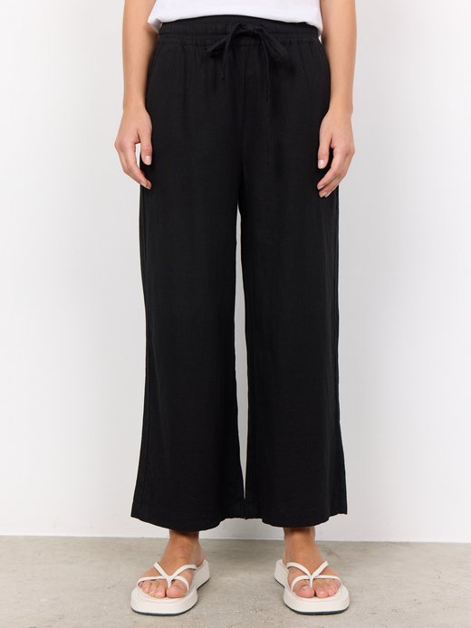 Damen Hose mit Leinen-Anteil - SC-Ina