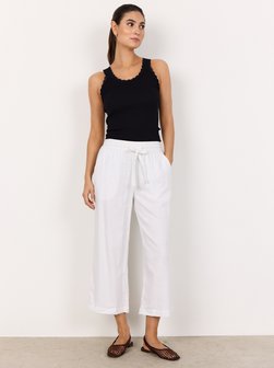 Damen Hose mit Leinen-Anteil - SC-Ina