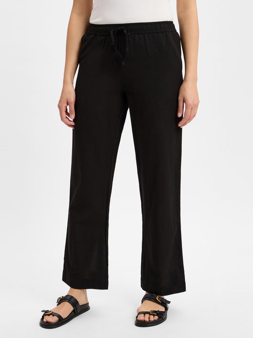 Damen Hose mit Leinen-Anteil - Sonar Linen