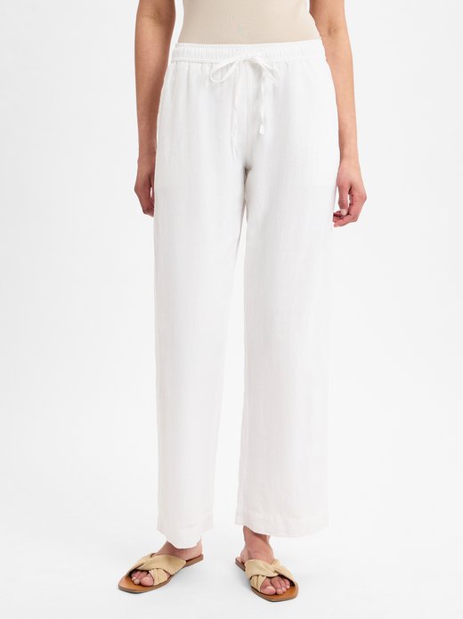Damen Hose mit Leinen-Anteil - Sonar Linen