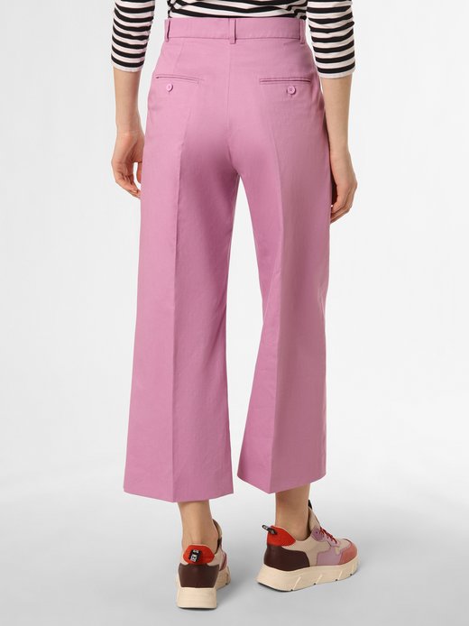 Damen Hose mit Leinen-Anteil - Zircone