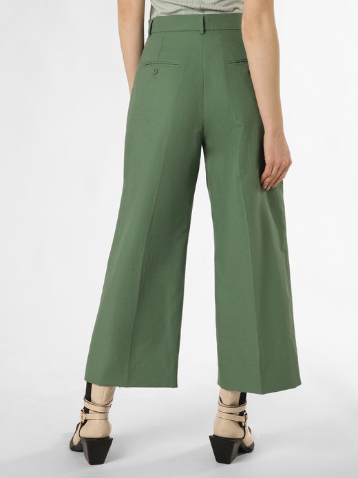 Damen Hose mit Leinen-Anteil - Zircone