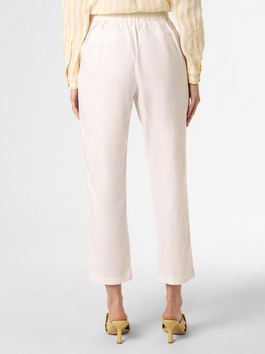 Damen Hose mit Leinen-Anteil