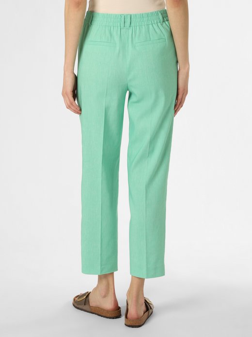 Damen Hose mit Leinen-Anteil