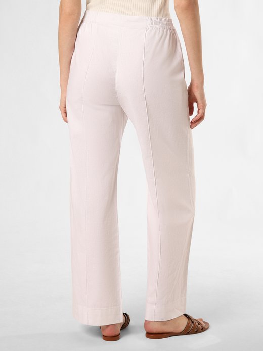 Damen Hose mit Leinen-Anteil