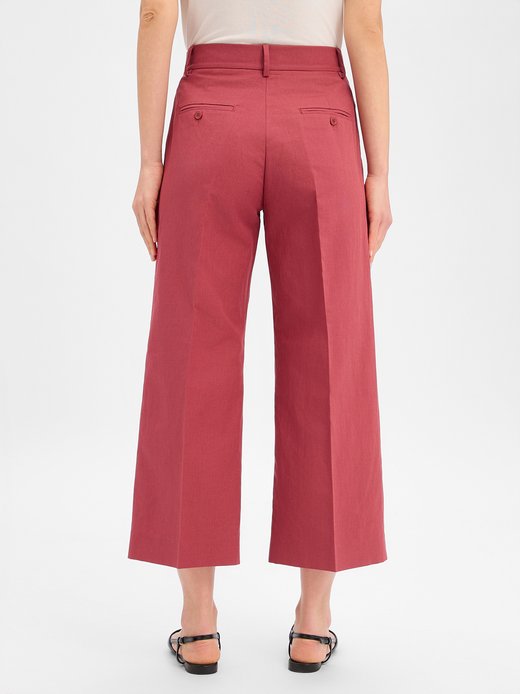 Damen Hose mit Leinen