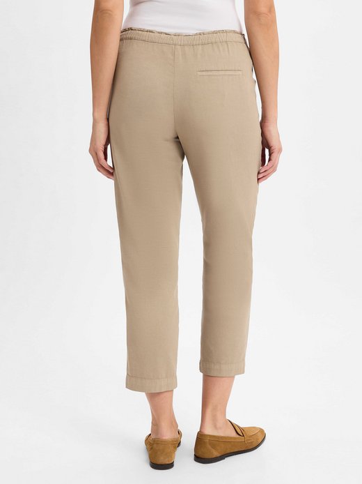 Damen Hose mit Leinenanteil