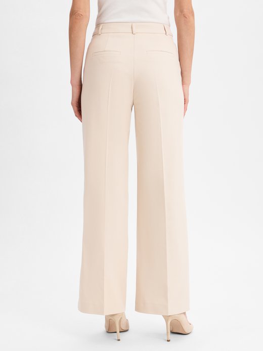 Damen Hose mit Leinenanteil