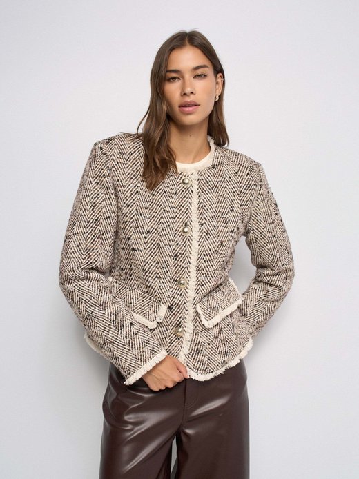 Damen Jacke - Tweed