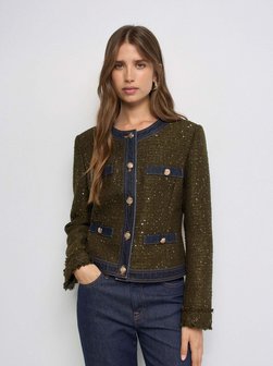 Damen Jacke - Tweed