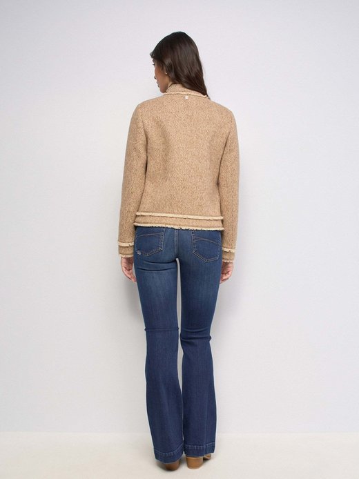 Damen Jacke - Wool Tweed