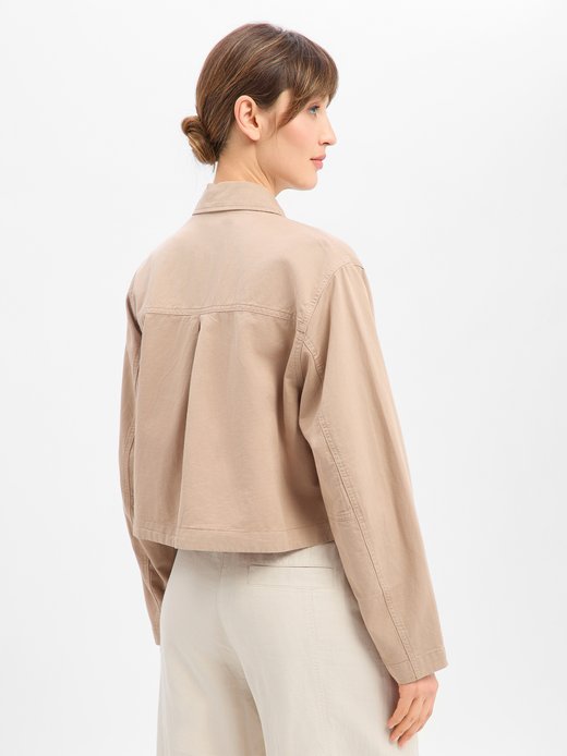 Damen Jacke mit Leinen-Anteil