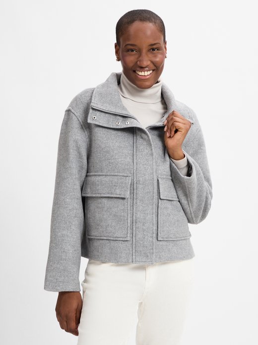Damen Jacke mit Woll-Anteil