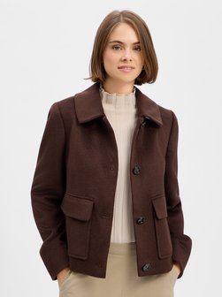 Damen Jacke mit Wolle