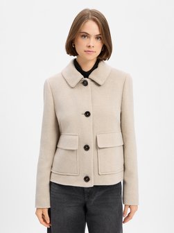 Damen Jacke mit Wolle