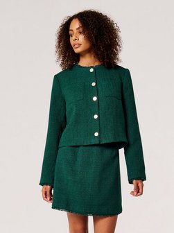 Artikelbild Damen Jacke von Apricot in grün kariert