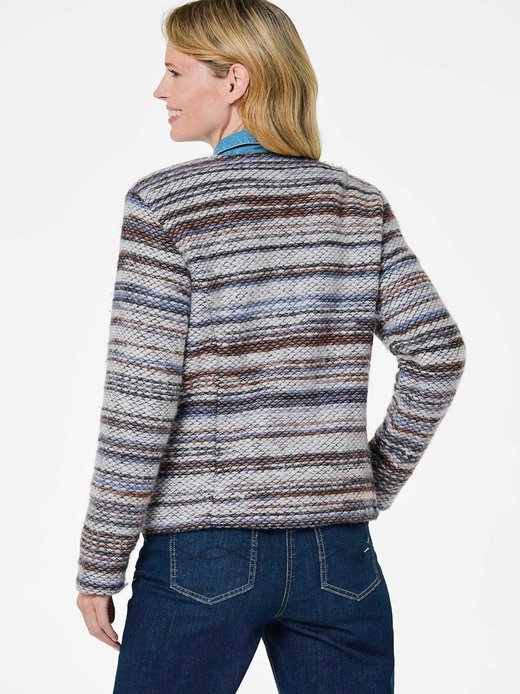 Damen Jacken Gemustert