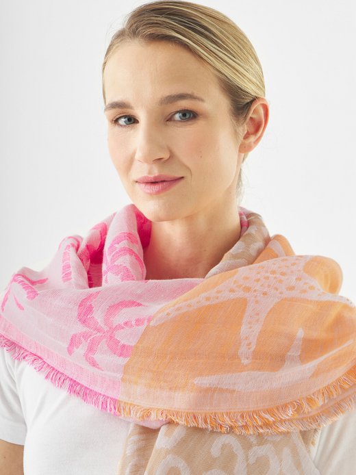 Damen Jacquard-Schal
