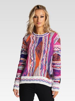 Damen Jacquardpullover  -  Constantina