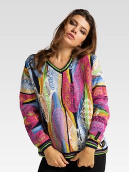 Damen Jacquardpullover  -  Curtoni