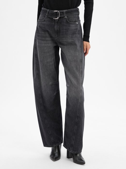 Damen Jeans - Baloon HR Belt