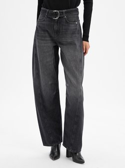 Damen Jeans - Baloon HR Belt