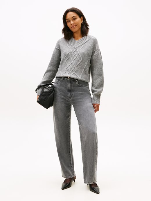 Damen Jeans - Barrel