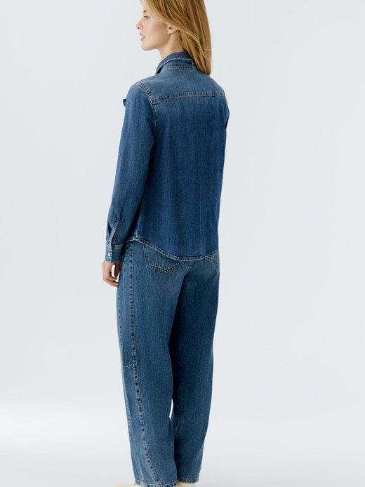 Damen Jeans Barrel
