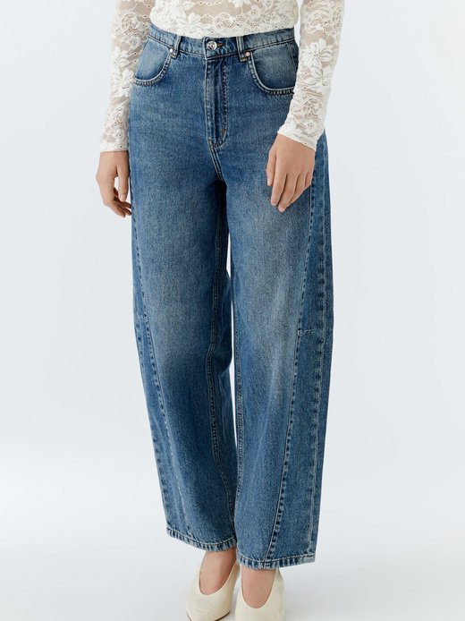 Damen Jeans Barrel