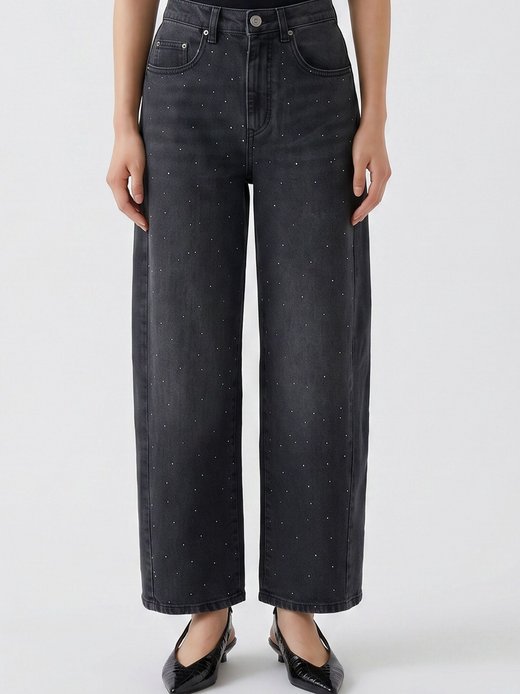 Damen Jeans Barrel