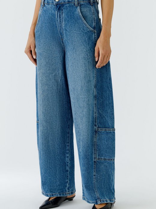 Damen Jeans Barrel