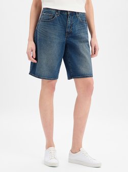 Damen Jeans-Bermuda - Baggy Dad Jort